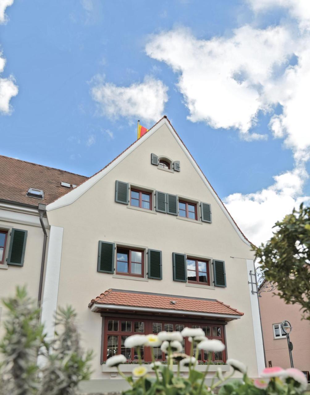 Historisches Gasthaus Hotel Hirschen Horn Гайнхофен Экстерьер фото